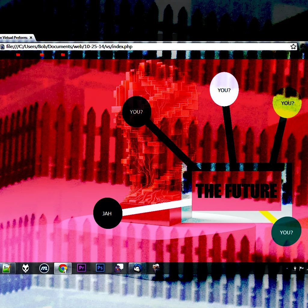 An impossible object on a pedestal — resistance packaged as product but too complex to consume